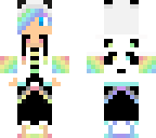 rainbow panda