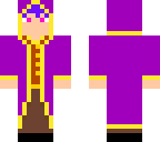 simple wizard purple and gold