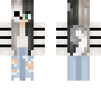skeleton girl