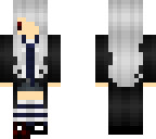 white hair chibi