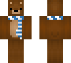bear with a scarf