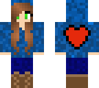 blue girl