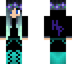 blue harry potter girl
