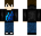 blue man