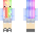 cute  rainbow chibi