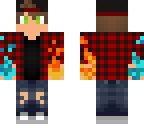 flannel elemental boy