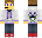 gamer with creeper hoddie