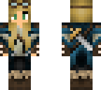 girl warrior miner