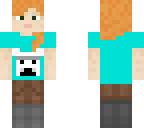 happy birthday minecraft alex polar bear t-shirt