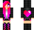 heart girl edit