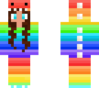 rainbow girl