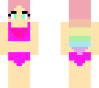 rainbow hair girl base