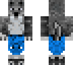swim wear wolf