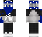 blue bandana wolf