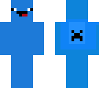 blue derp with creeper