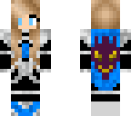 blue warrior dragon