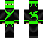 dragon warrior neon green ninja