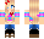 frisk with fadedribbon in tank shirt