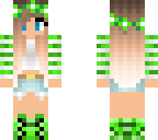 green flower