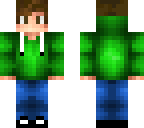 green hoodie