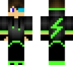 green lightning