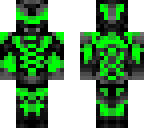 green sci fi knight