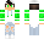 it's green
