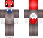little red in tux