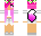 pink wolf girl