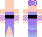 purple dress base