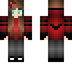 pvp girl with bat on back