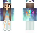rainbow adidas girl