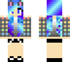 rainbow cat skin
