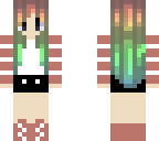 rainbow chrome outfit