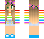rainbow girl