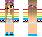 rainbow youtube girl