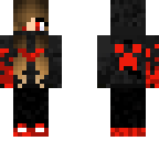 red girl ninja