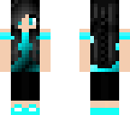teal n black