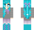 blue braid girl