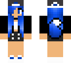 blue girl wolf