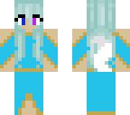 blue hair wolf queen