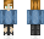 blue sweater