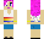 bright pink girl