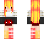 cute flame girl