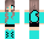 fox girl blue