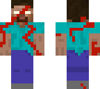 herobrine scary blood