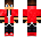logan cool red teen hoodie