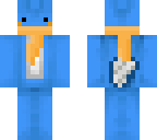 mudkip with a scarf