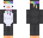 penguin with bandana