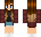 plaid sweater girl edit